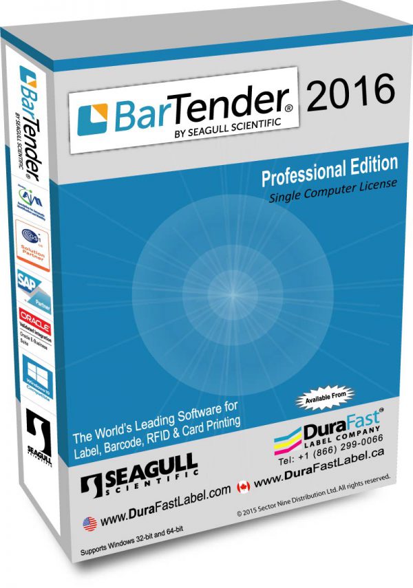 Label software BarTender RTT