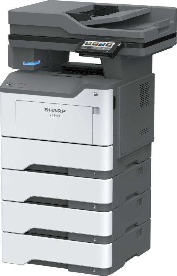 SHARP MX-B468F multifunktsionaalne must-laserprinter