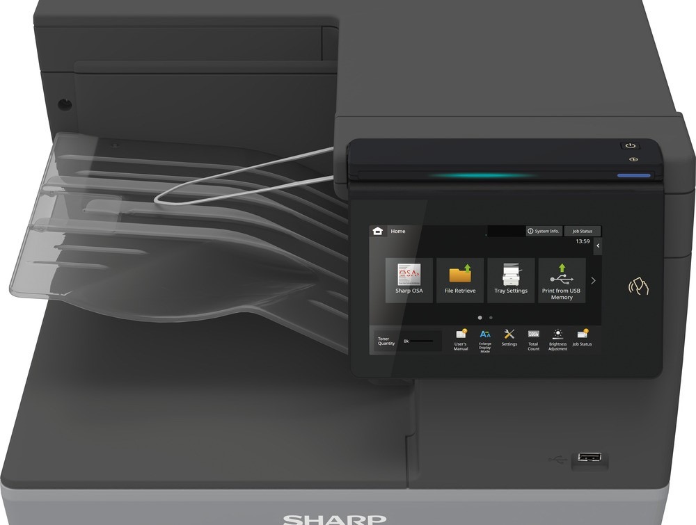 Sharp BP-B547PW must-valge A4 laserprinter