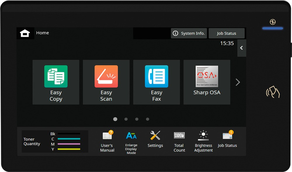 SHARP BP51C26EU A3 värvi-koopiamasin