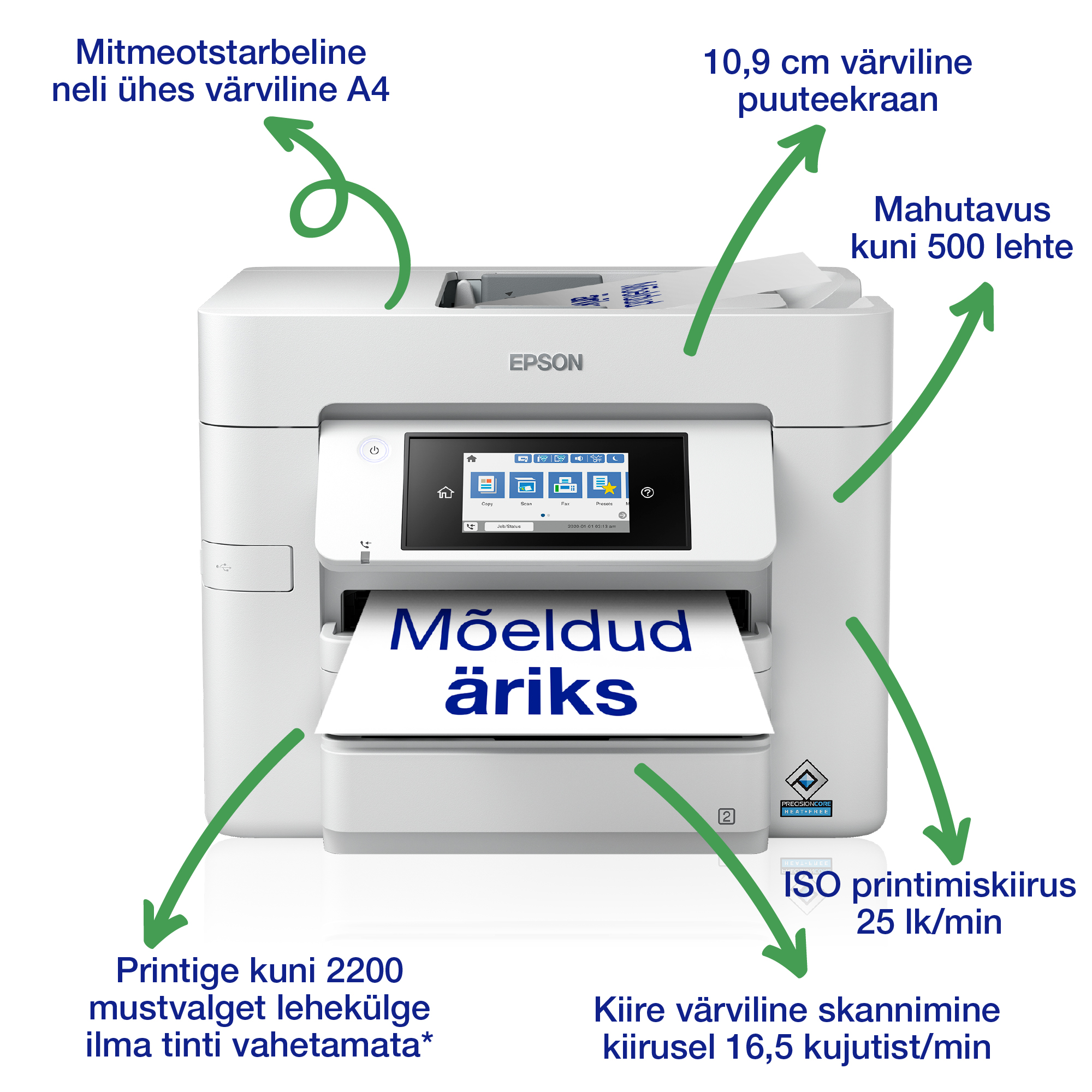 Epson WorkForce Pro WF-C4810DTWF A4 Colour MFP