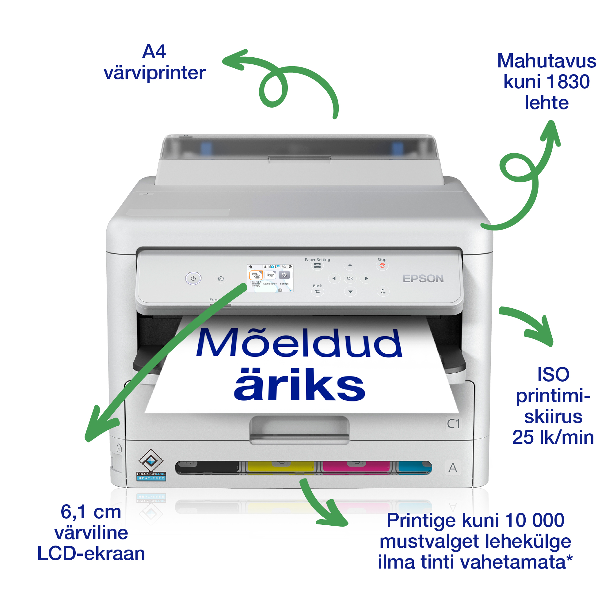 Epson WorkForce Pro WF-C5390DW multifunktsionaalne A4 värvi-tindiprinter