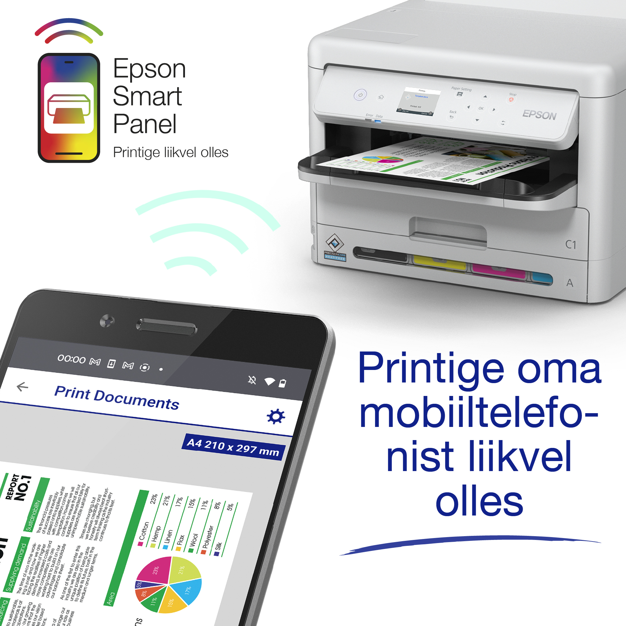Epson WorkForce Pro WF-C5390DW multifunktsionaalne A4 värvi-tindiprinter