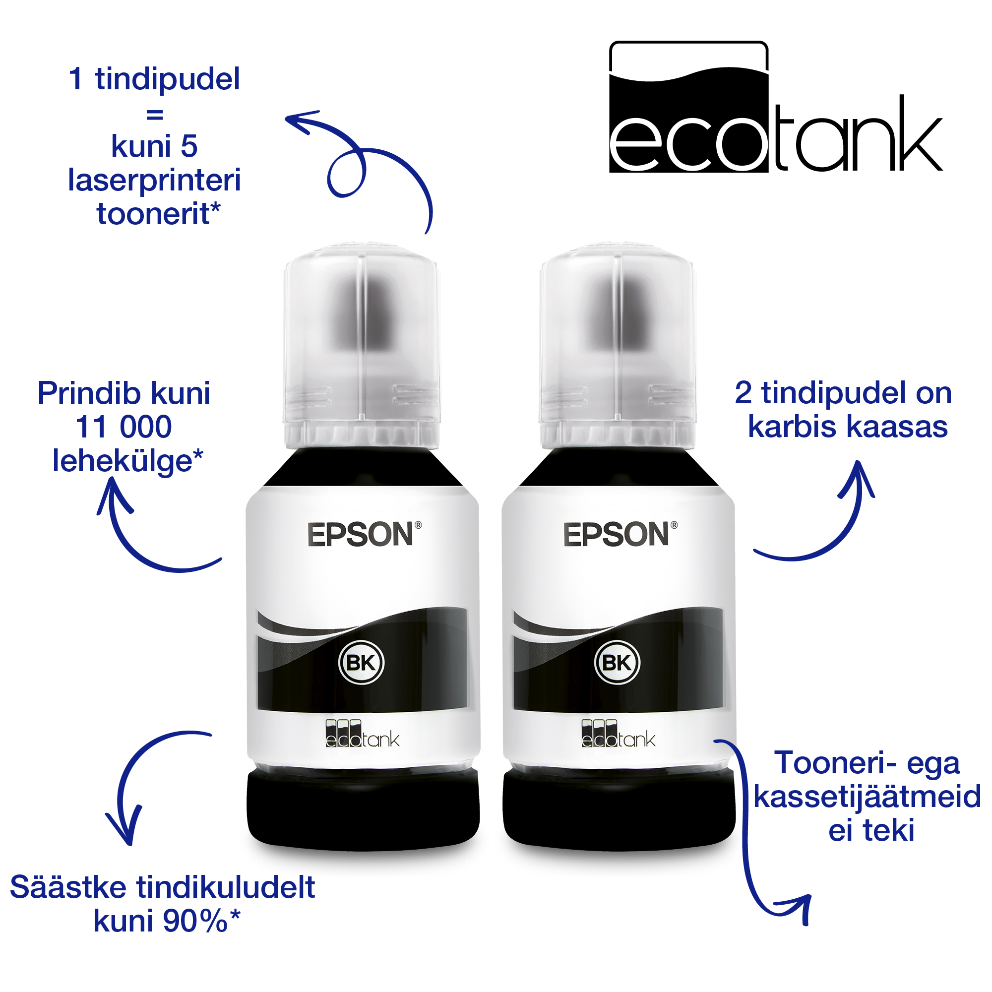 EPSON EcoTank M3170 multifunktsionaalne A4 must-tindiprinter