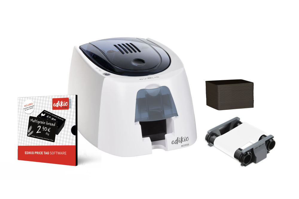Kaardiprinter/hinnasildiprinter Evolis Edikio Access kit