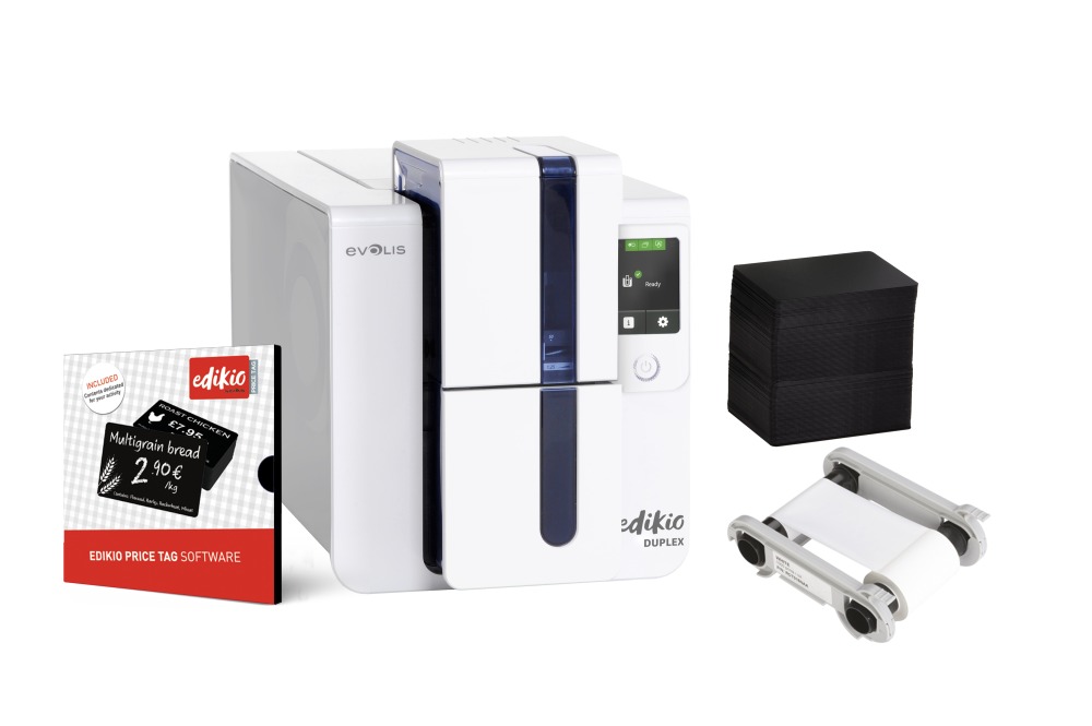 Kaardiprinter/hinnasildiprinter Evolis Edikio Duplex kit