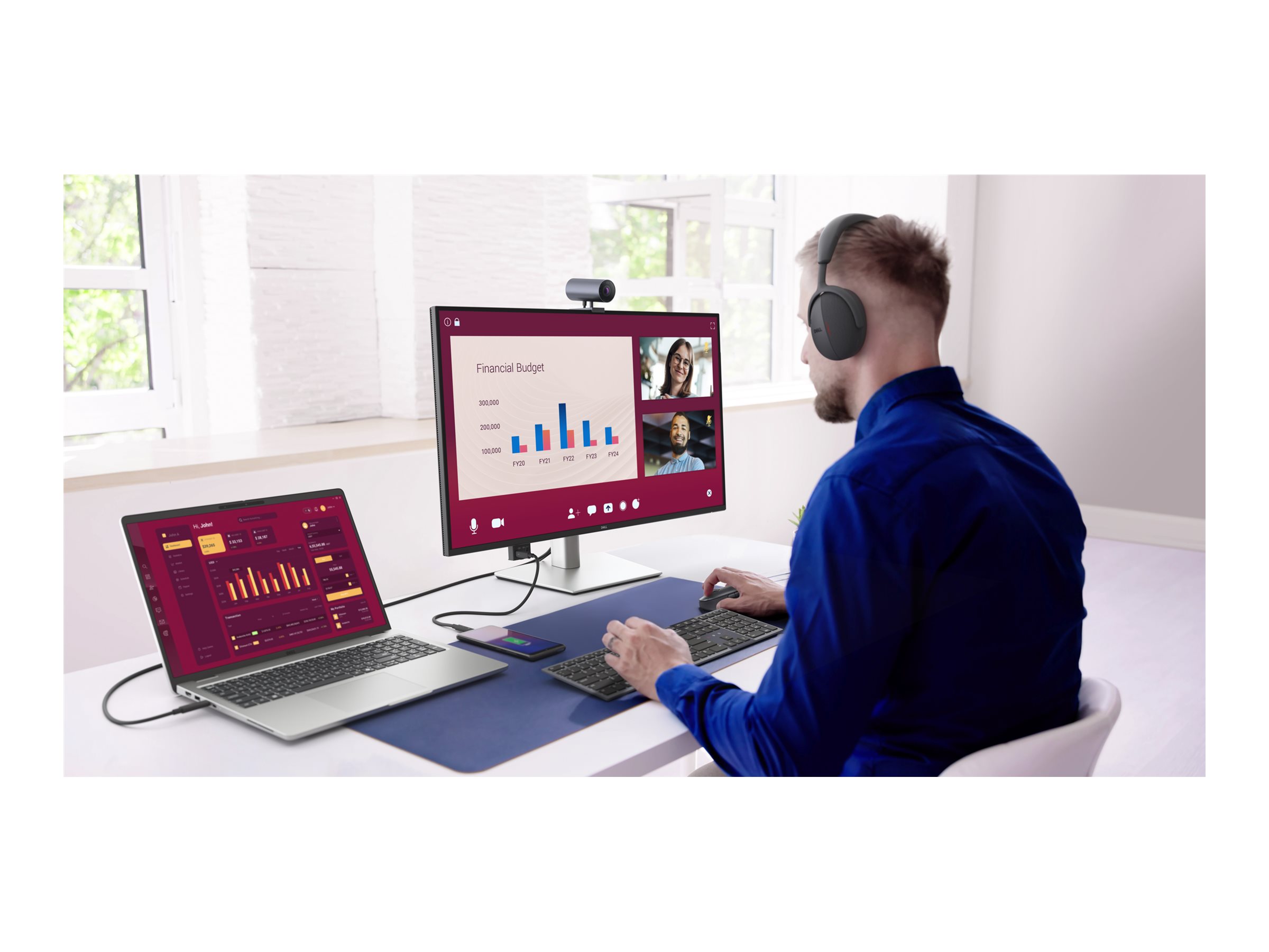 Dell Pro Plus P3225QE monitor 32″, 4K, 100Hz, Ethernet