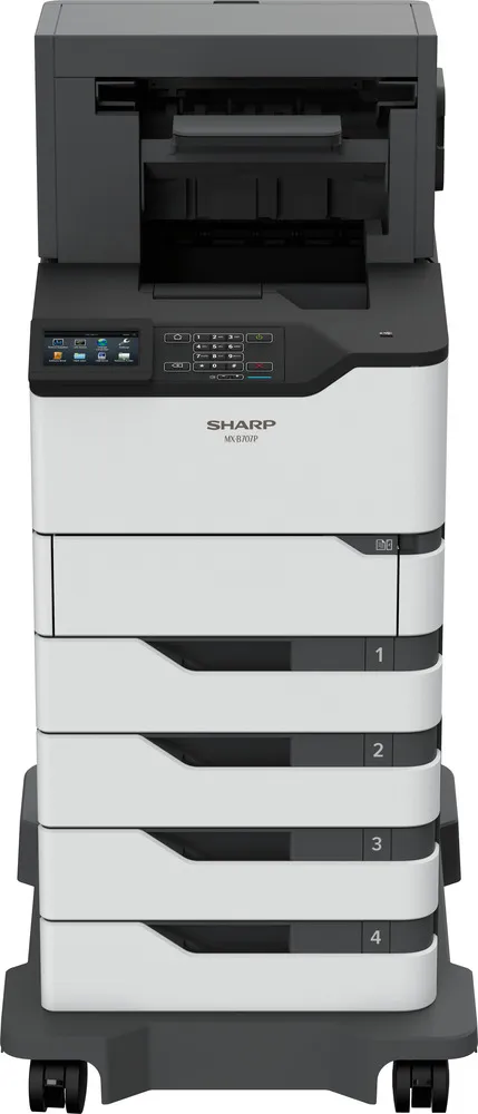Sharp MX-B557P must-valge A4 laserprinter