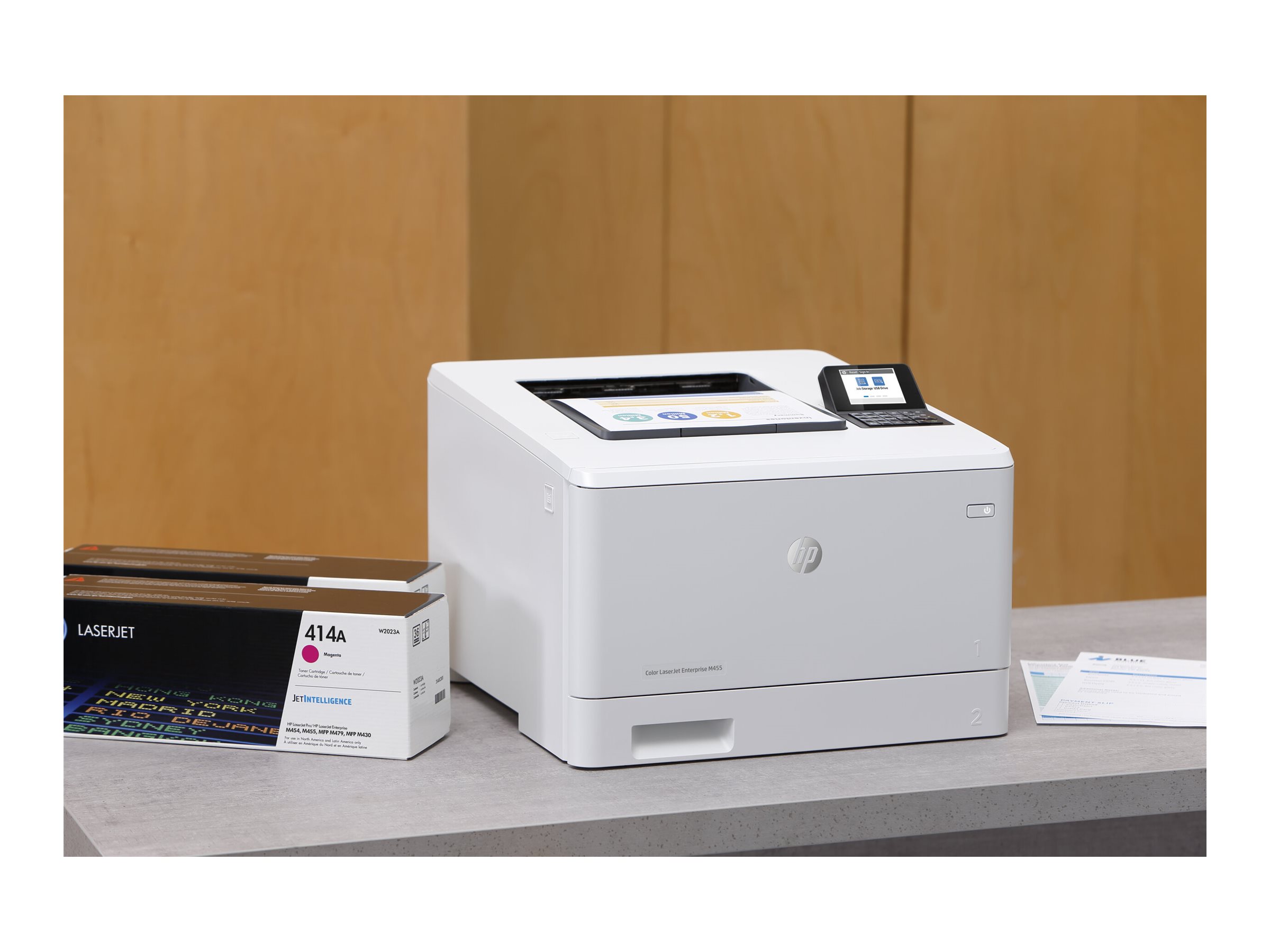 A4 värvi-laserprinter HP Color LaserJet Enterprise M455dn (3PZ95A#B19)